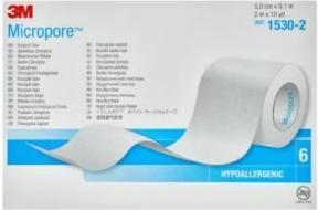Produktbild 3M MICROPORE WEI 9.10MX5.00CM (6 x)