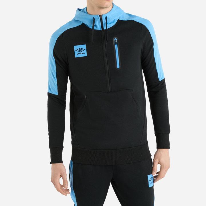 Produktbild Umbro Terrace Kapuzenpullover mit halbem Reissverschluss (L)