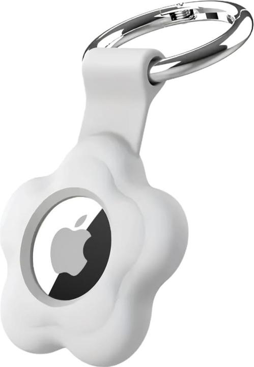 Actual product image Screenguard Liquid Silicone Flower Case mit Anhänger