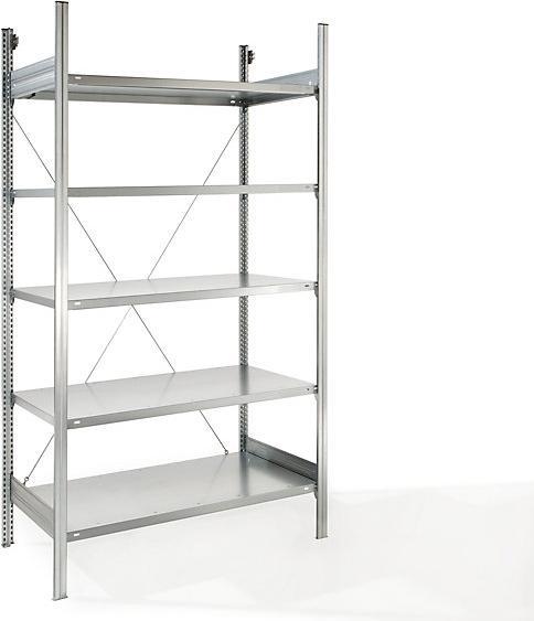 Actual product image eurokraft pro Shelf plug-in rack, galvanized