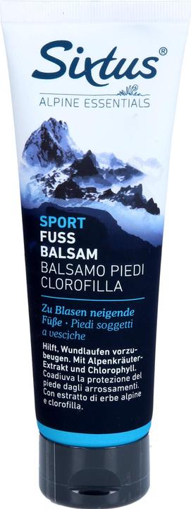 Sixtus Baume Pour Les Pieds Sport (Crème et gel pour les pieds, 125 ml)
