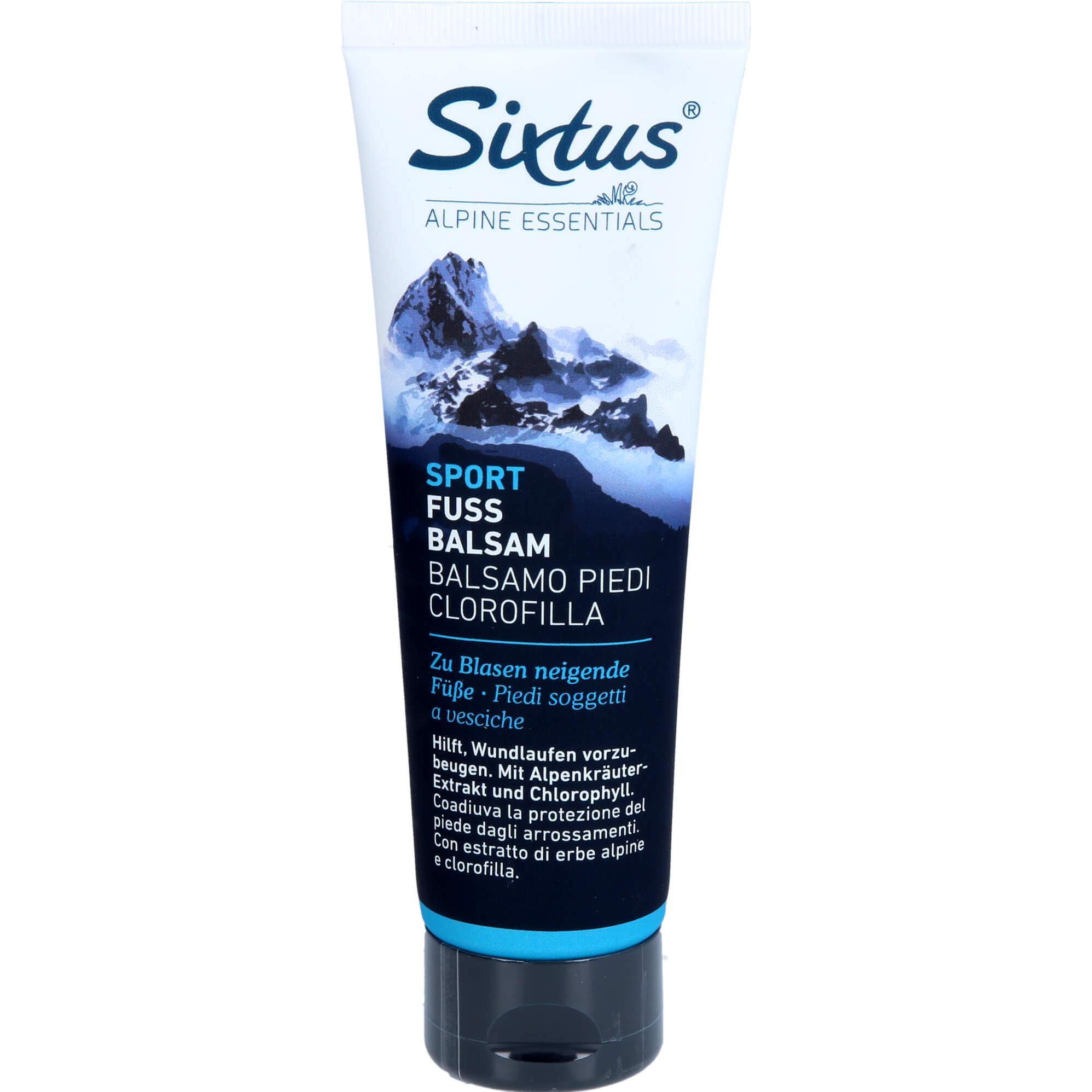 Sixtus, Fusspflegemittel, Sport Fuss Balsam, 125 ml BAL (Fusscrème & Fussgel, 125 ml)