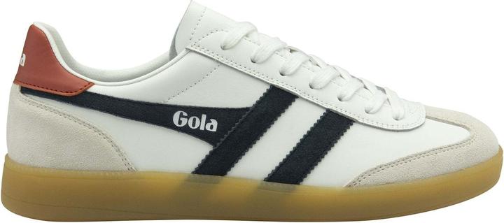 Gum, Navy, Rust, White