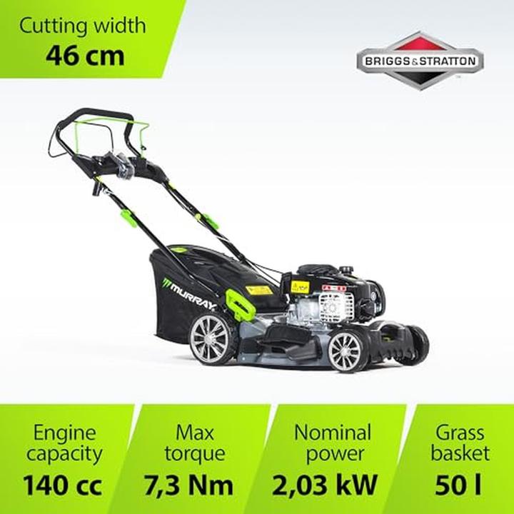 Actual product image NAC KOSIARKA SPAL. NAPĘD B&S 140cc 500E EQ2-500 MURRAY (Petrol)