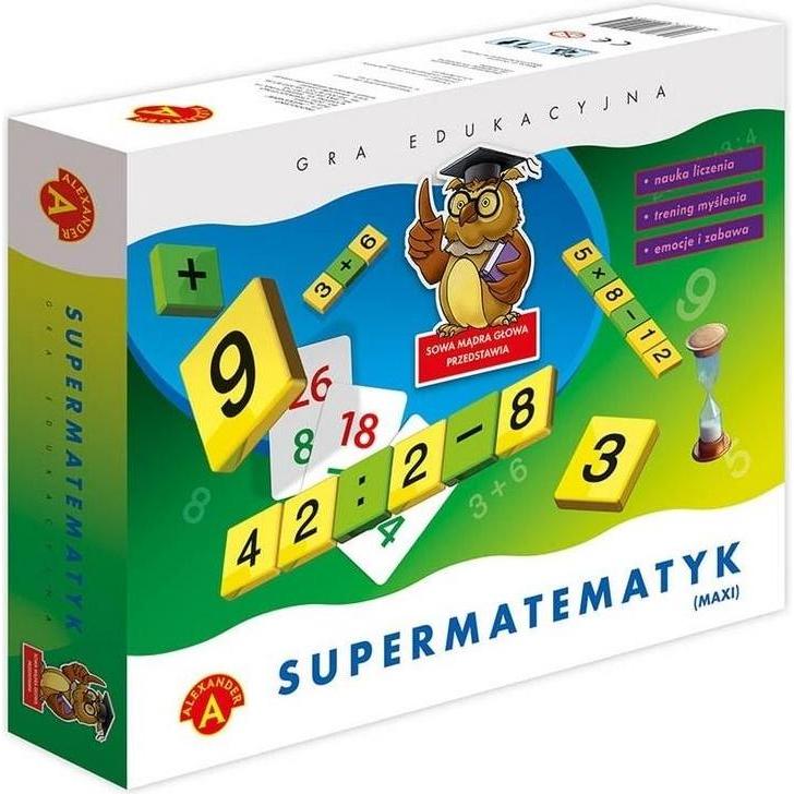 Alexander Multicolore Aleksandro Žaidimas Superman Maxi 0467 (Polacco, 2 - 4 Giocatori)