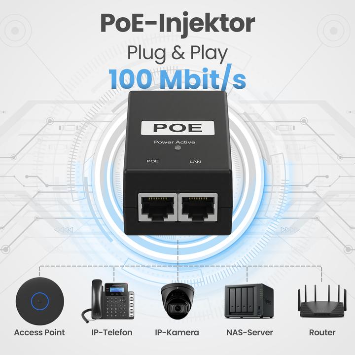 Produktbild Extralink EX.14169 power adapter/inverter Indoor Black (24 W)