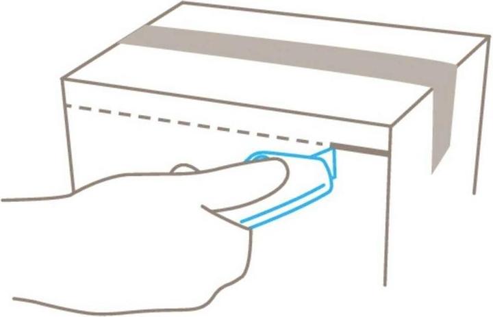 Produktbild Martor Sicherheitsmesser SECUNORM MIZAR NR. 1250019, 1 im Einzelkarton (Cutter)