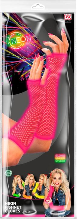 Produktbild Widmann Netzhandschuhe neon pink
