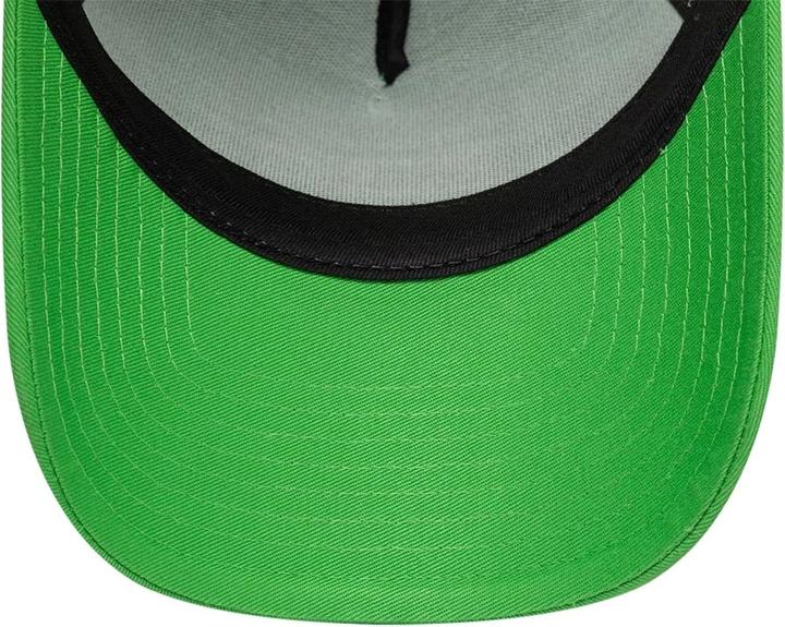 Actual product image New Era A-Frame Mesh Trucker Cap - TONAL PATCH open green (One size)