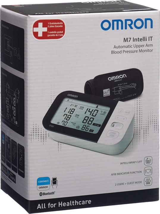 Image du produit Omron M7 Intelli IT (Tensiomètre à bras)