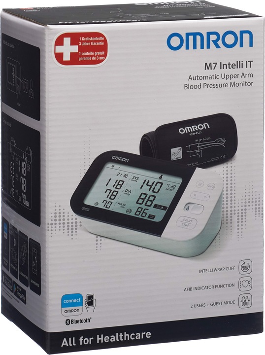 Immagine prodotto Omron M7 Intelli IT (Sfigmomanometro per braccio)