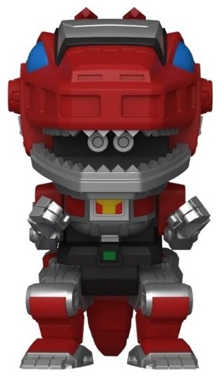 Actual product image Funko Pop! Television: Power Rangers - T-Rex Dinozord (Special Edition) #1382 Vinyl Figure