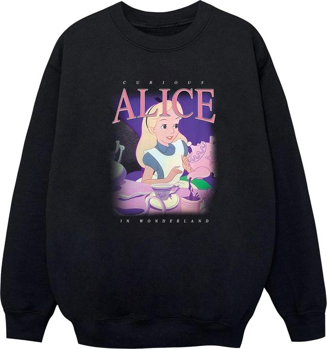 Produktbild Disney Jungen Alice im Wunderland Montage Sweatshirt (140, 146)