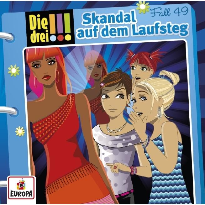 Die drei!!!.49 Skandal a.d.Laufsteg,CD, Hörbücher