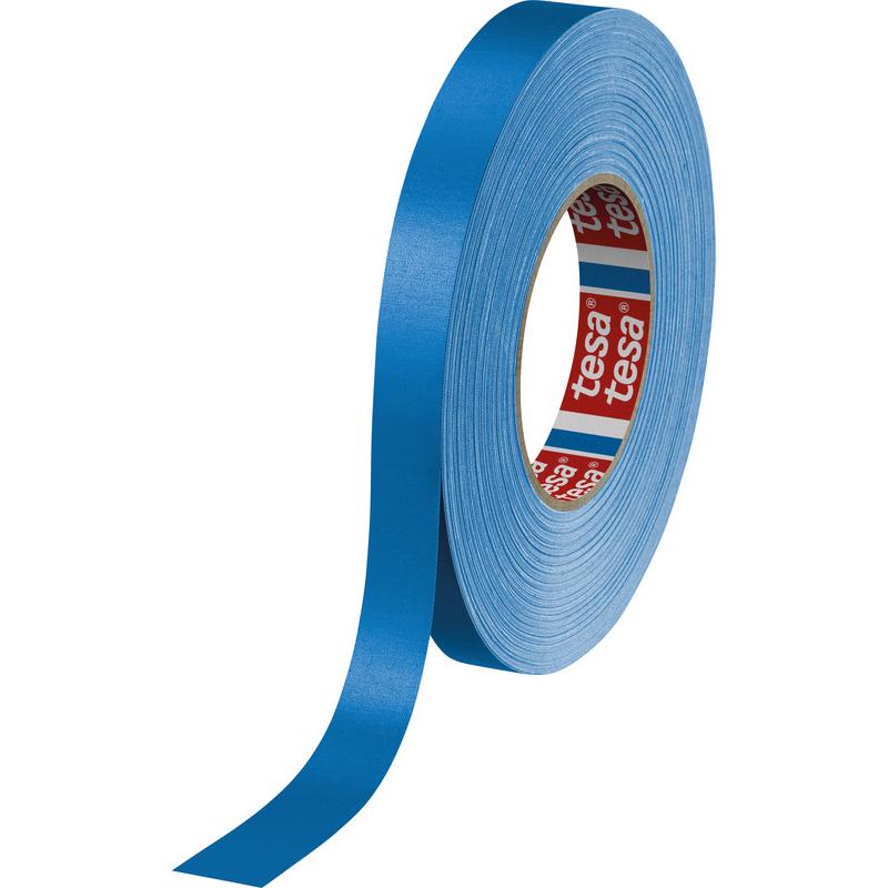 tesa, Klebeband, tesaband, Premium-Acryl beschichtetes Gewebeband, Zellwolle kunststoffbeschicht (19 mm)