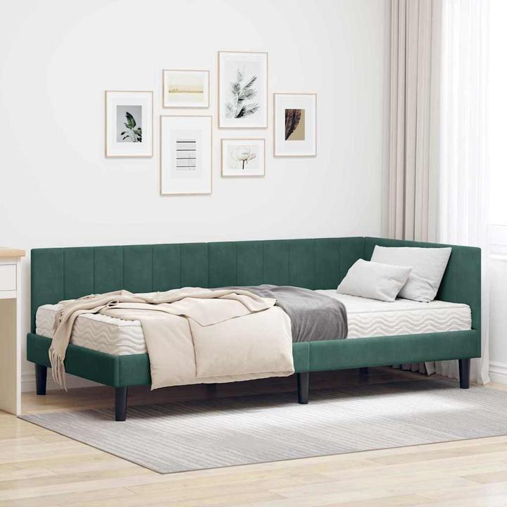 Actual product image vidaXL Eckbettgestell (90 x 190 cm)