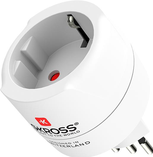 Actual product image Skross Europe to Switzerland + Italy+ Brazil