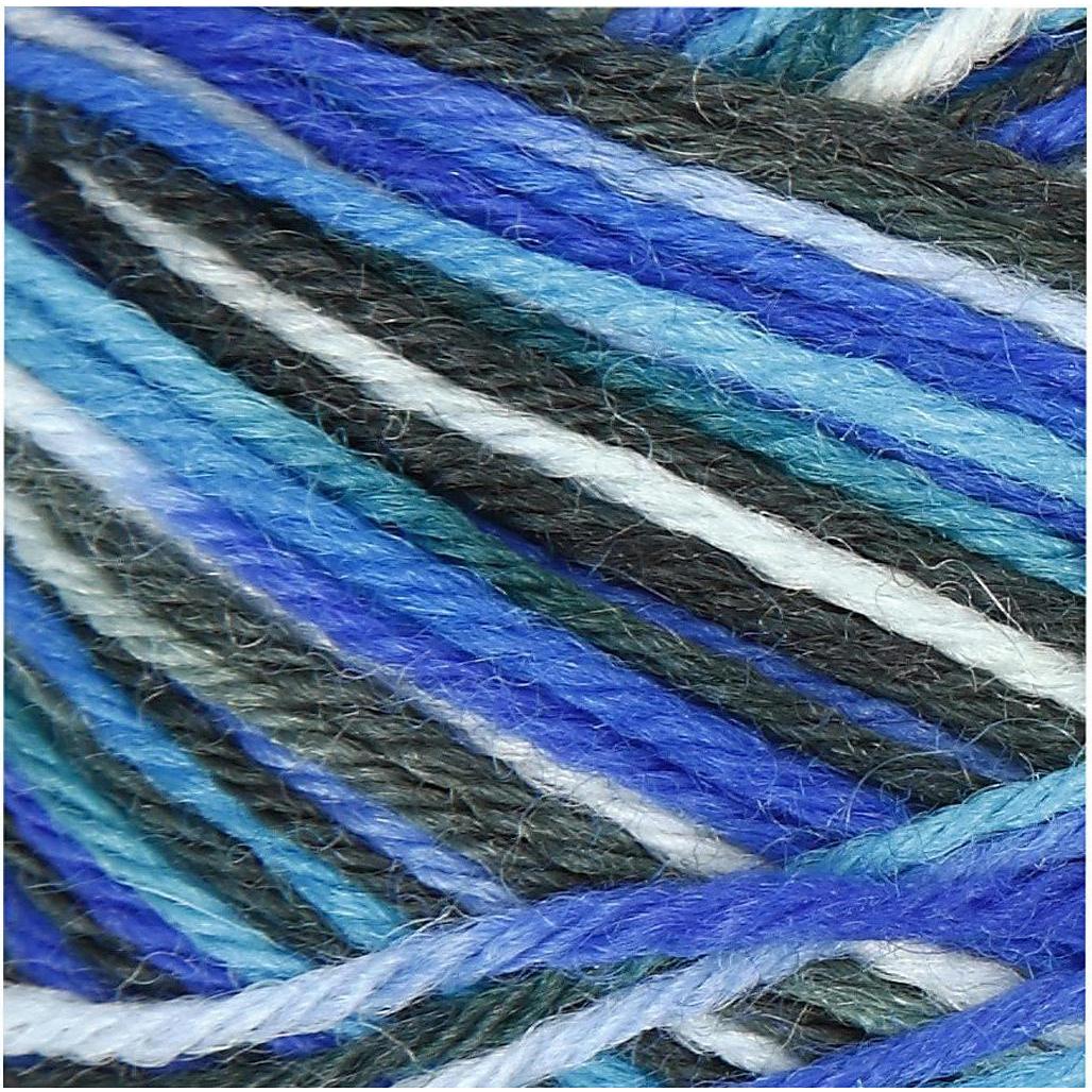 Thumbnail - Creativ Company Sock Yarn, Garn + Wolle, Blau, Türkis