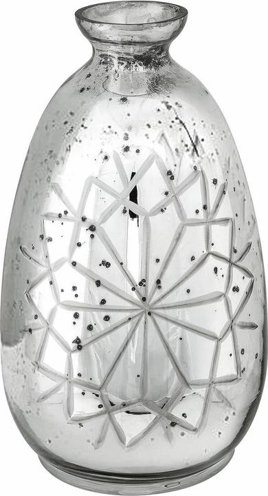 Immagine prodotto Loberon Vaso Zorelie argento antico (1 x, 16 x 9 cm)