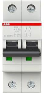 Actual product image ABB S202-K1,6 Automatic circuit breaker 1.6A per M compact 2-pole