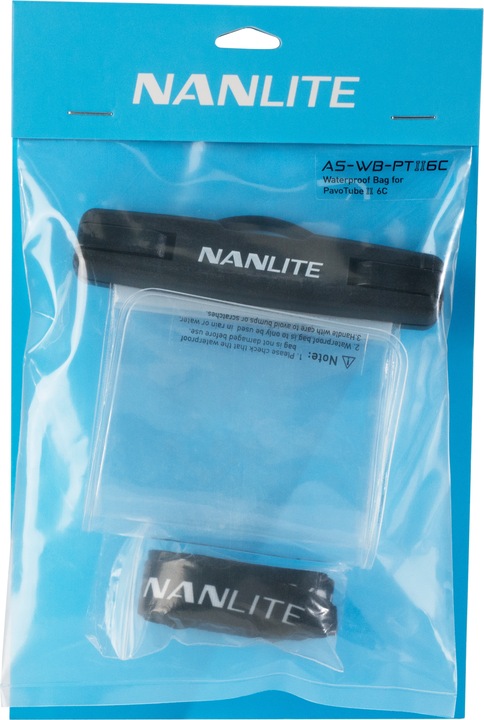 Actual product image Nanlite Waterproof bag for PavoTube II 6C