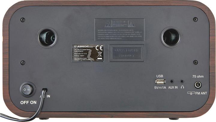 Actual product image Albrecht DR 790 (DAB+, FM, Bluetooth)