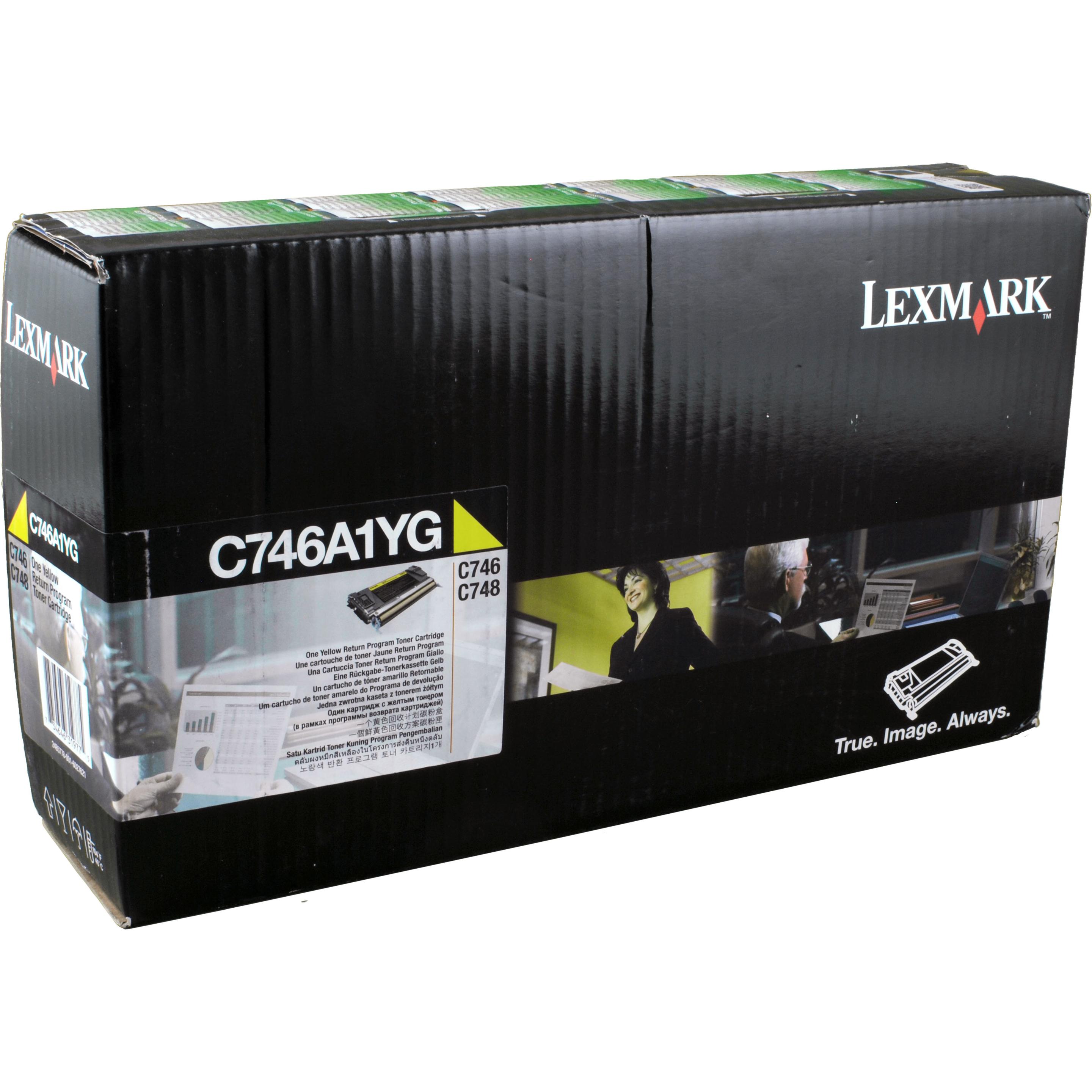 Lexmark, Toner, C746a1yg (Y)