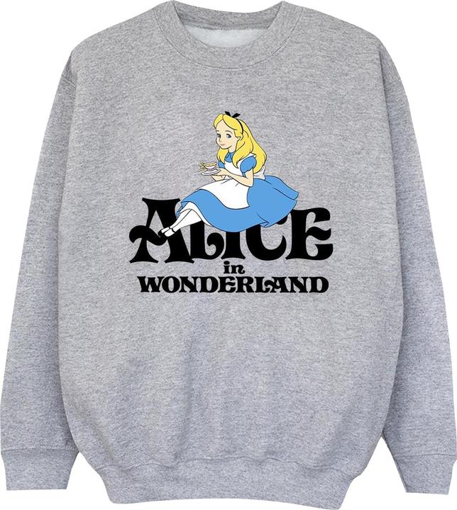 Produktbild Disney Jungen Alice im Wunderland Teetrinker Klassisches Sweatshirt (152, 158)