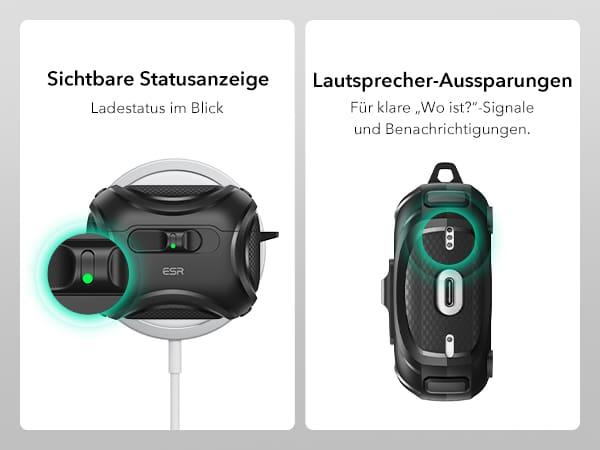 Actual product image ESR Cyber FlickLock HaloLock AirPods Pro 3 (Charging case cover)