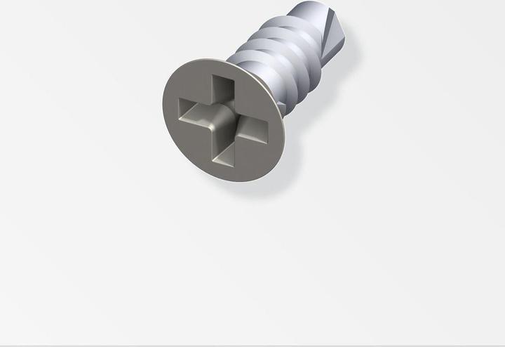 Actual product image Alfer Countersunk screw steel 9.5mm