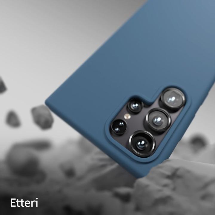 Produktbild Etteri Silikonhülle für Samsung Galaxy S24 Ultra dunkelblau (Samsung Galaxy S24 Ultra)