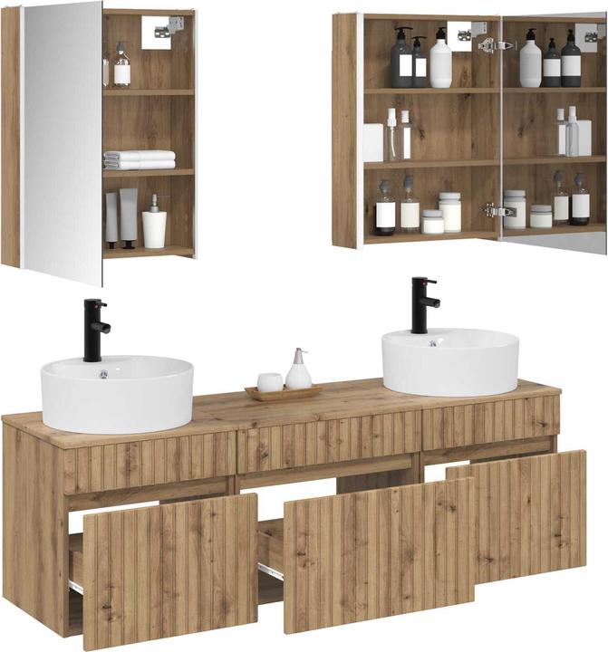 Produktbild vidaXL Badezimmerschrank-Set