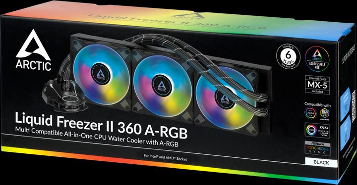 Immagine prodotto Arctic Liquid Freezer II - 360 A-RGB Nero