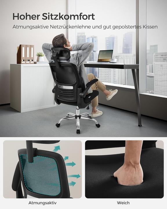 Produktbild Songmics Bürostuhl OBN040B01