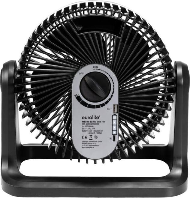 Actual product image Eurolite AKKU AF-10 Mini Silent Fan