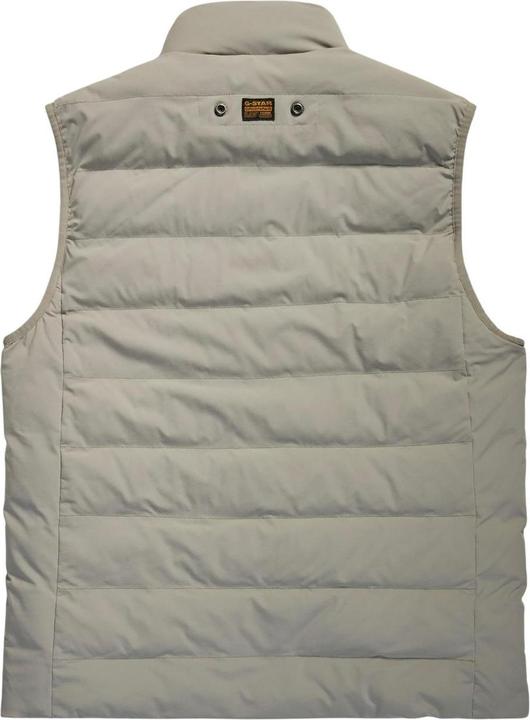 Actual product image G-Star Foundation Liner Vest with Standing Collar, Chest Zipper Pocket (L)