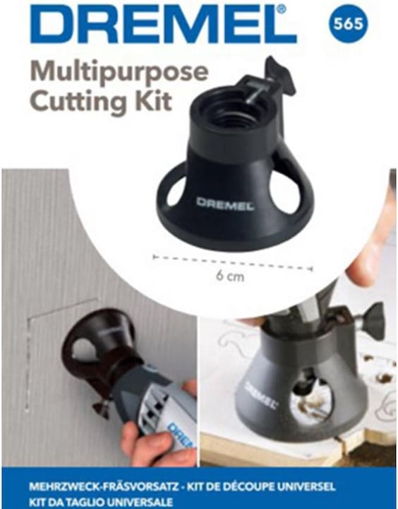 Produktbild Dremel 565 Mehrzweck-Fräsvorsatz