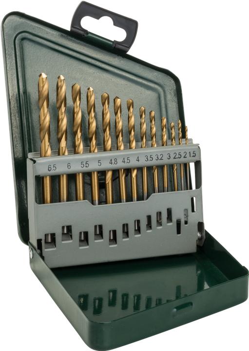 Produktbild Bosch Zubehör Metallbohrer-Set HSS-TiN, 13-teilig, 1,5 - 6,5 mm (1.5 - 6.5 mm)