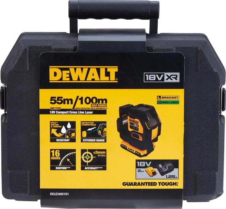 Actual product image DeWalt 18V Line Laser Compact Set