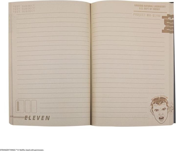 Produktbild Cinereplicas Stranger Things Notizbuch Eleven