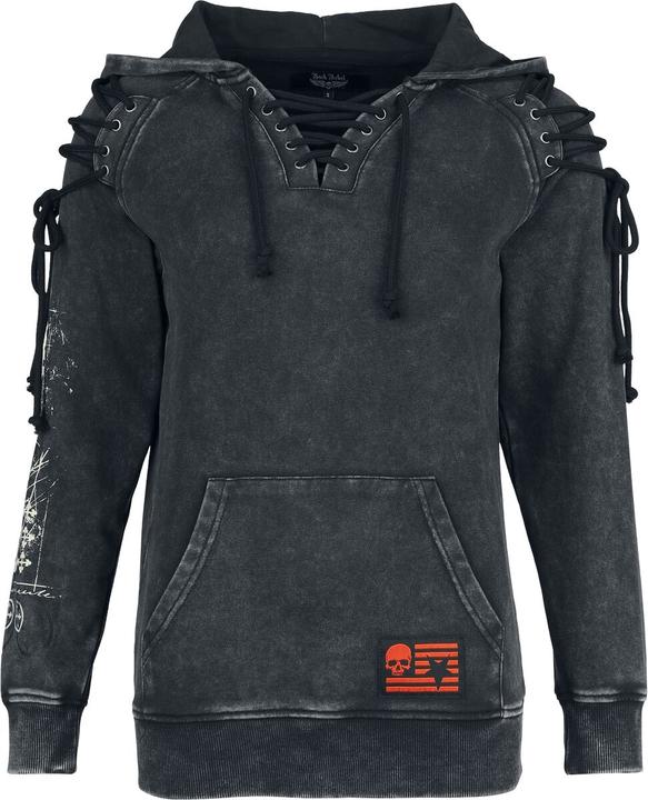 Produktbild Rock Rebel by EMP Rock Rebel Kapuzenpullover (M)
