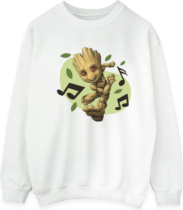 Immagine prodotto Guardians Of The Galaxy Groot Musical Notes Felpa Uomo (M)