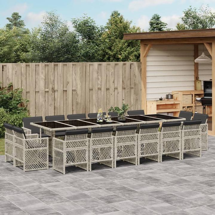 Produktbild vidaXL Garten Essgruppe (330 x 106 x 73 cm)