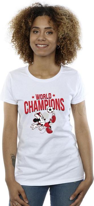 Image du produit Disney - T-shirt MINNIE MOUSE WORLD CHAMPIONS - Femme (XL)