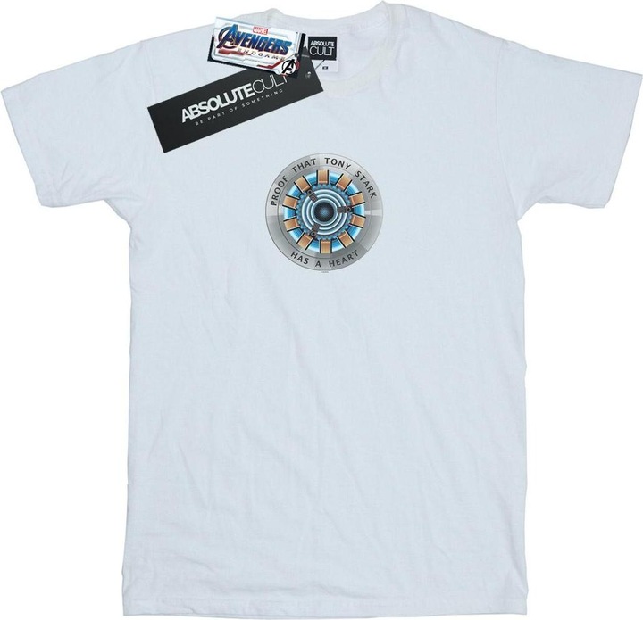 Produktbild Avengers Endgame Tony Stark Heart TShirt (5XL)