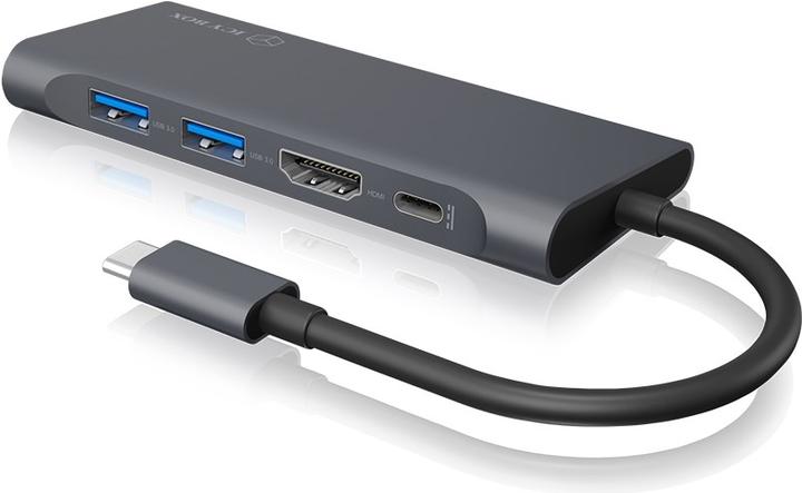 Actual product image Icy Box IB-DK4022-CPD (USB-C, 4 Ports)