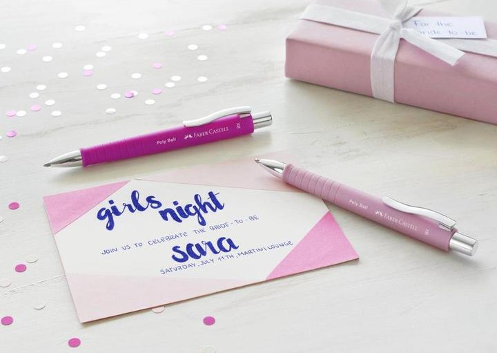 Actual product image Faber-Castell Poly Ball (Pink, 1 x)