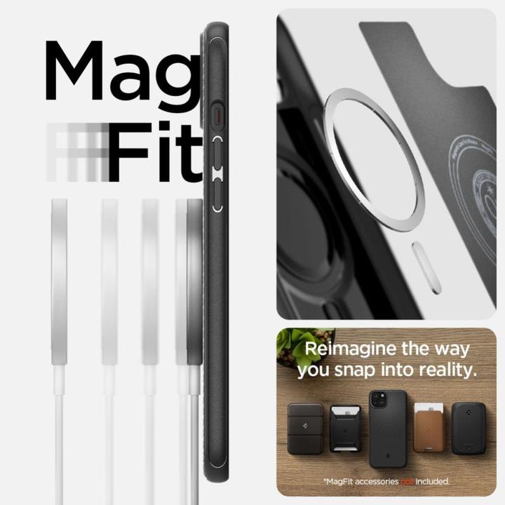 Immagine prodotto Spigen Mag Armor iPhone 15 6.1" MagSafe nero opaco ACS06815 (Apple iPhone 15)