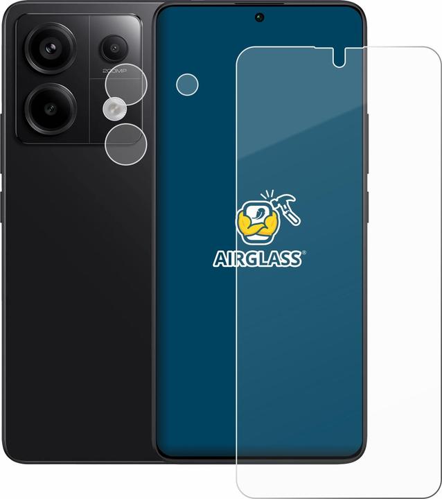 Produktbild BROTECT AirGlass Panzerglasfolie (1 Stk., Xiaomi Redmi Note 13 Pro 5G)