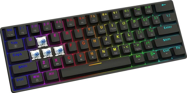 Actual product image Savio Blackout X2 Blue (Eng. Int., Cable)